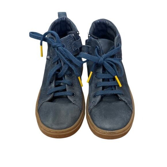 Camper Kids Leather Sneakers Blue Size 9 - Picture 2 of 6